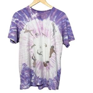 Flying Lotus x Shintaro Kago You’re Dead Tour T-Shirt Trashed Distressed Size L